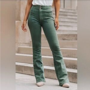 NWT Free People We The Free Jayde Cord Flare Jeans